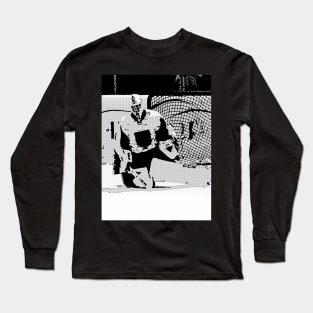 Warming Up - Ice Hockey Goalie Long Sleeve T-Shirt